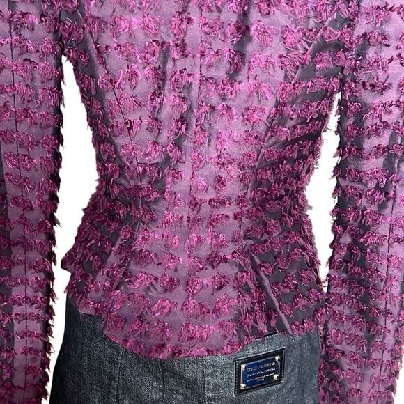 Bensoni Textured Moto Peplum Jacket (306) - Picture 8 of 15